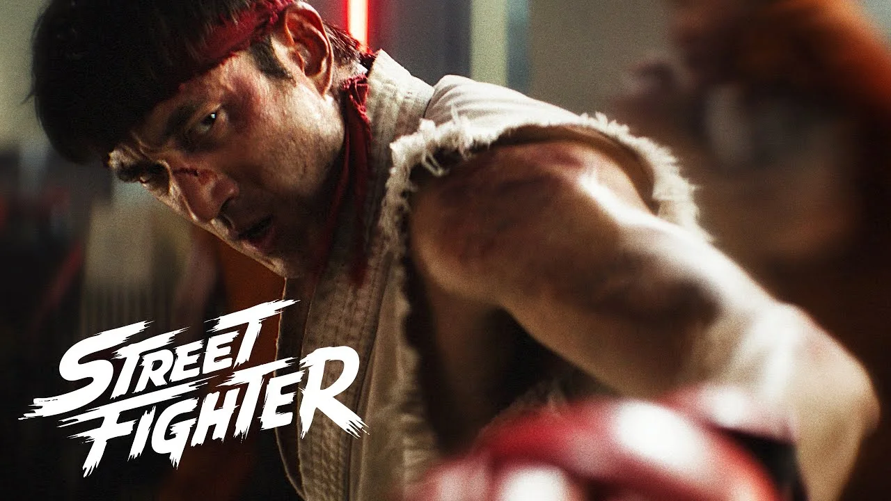 Andrew Koji como Ryu en la película de Street Fighter