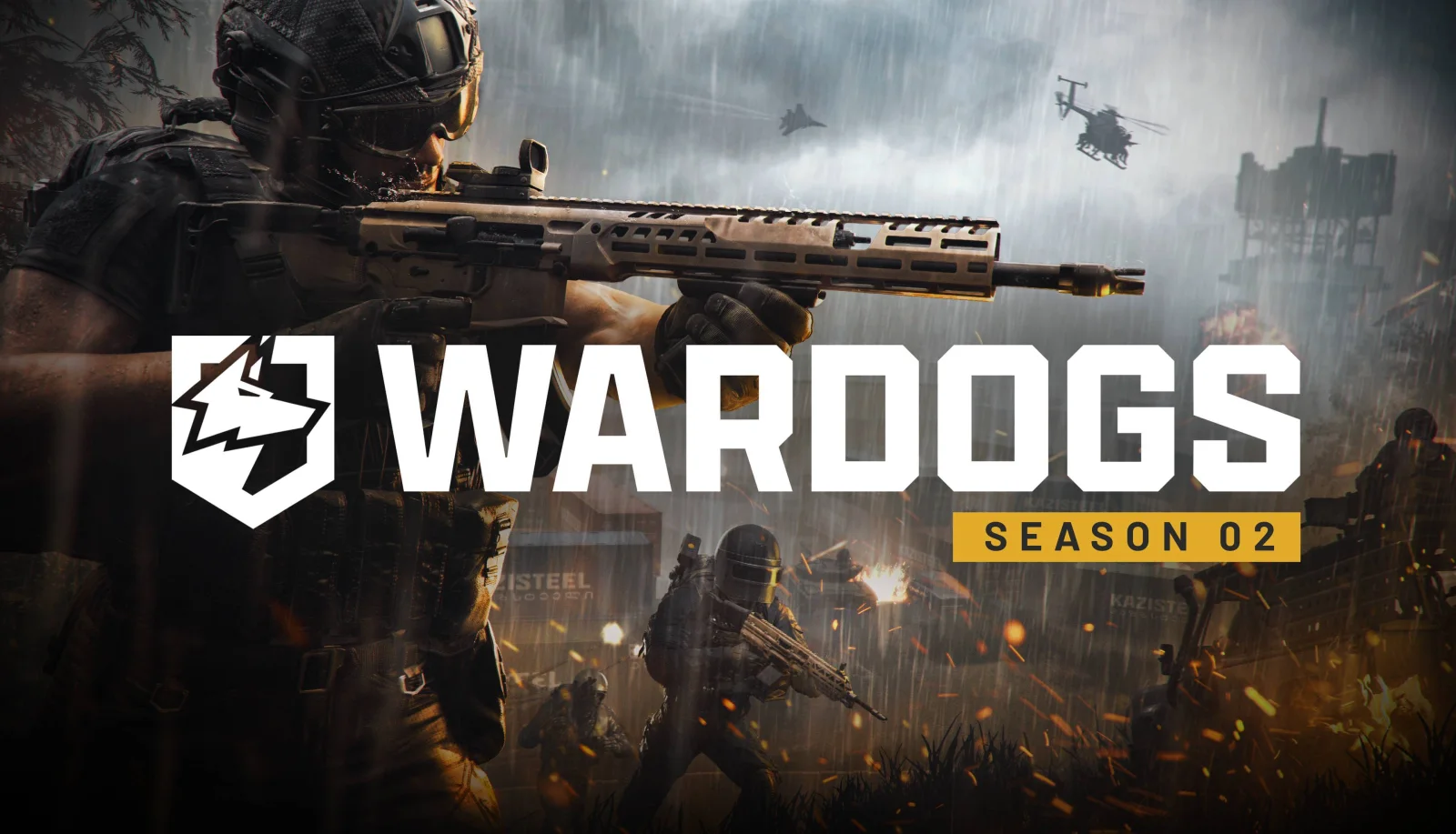 Soldados bajo la lluvia en la imagen promocional de la Season 2 de Wardogs